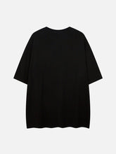 Weißes T-Shirt mit Direkteinspritzung und Haustier-Print